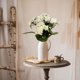 thumbnail image 2 of Geranios artificiales | Flores de tela de seda para decoración de jardines exteriores y centros de mesa para cocinas y hogares - Plantas artificiales realistas para decoración de terrazas, 2 of 7