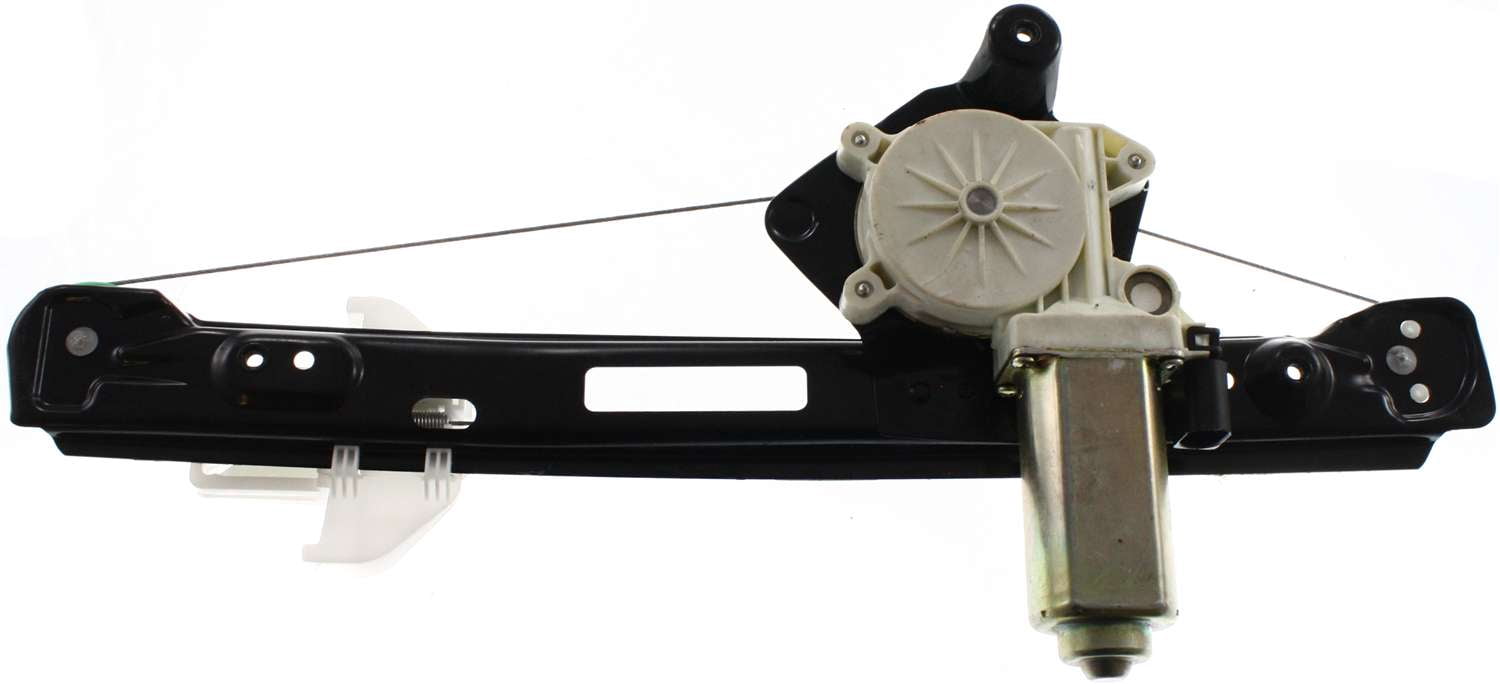Window Regulator For 2000-2007 Ford Focus Rear, Left Driver Sedan Power With Motor