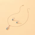 thumbnail image 4 of Conjunto de aretes de collar de diamantes de joyería de moda para damas Wmkox8yi sjalhkljlk1339, 4 of 6
