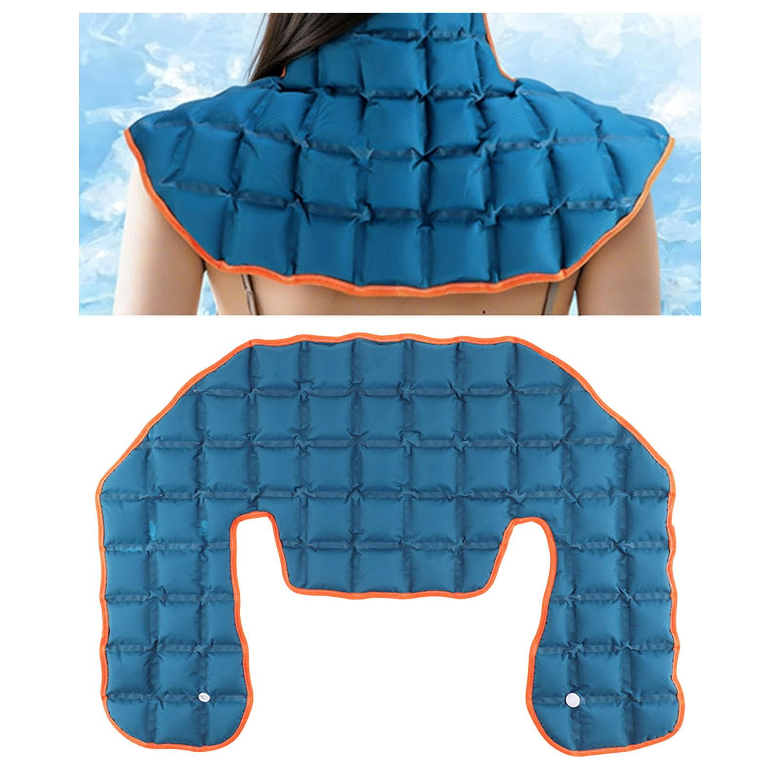 Wswqop Hot and Cold Neck Wrap Portable Flexible Lightweight Ice Pack for Upper Back