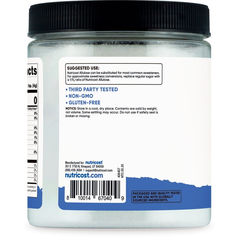 allulose sweetener glp 1 Miracle Sugar - Allulose Powder, Guilt-Free Sugar Allulose and Monk Fruit: Why
