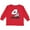 Red, variant on Inktastic 4th Birthday Soccer 4 Year Old Boys or Girls Long Sleeve Toddler T-Shirt