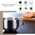 thumbnail image 3 of Juego de 6 tazas de café de acero inoxidable SZCXTOP de 200 ml, 3 of 7