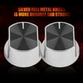 thumbnail image 3 of 2pcs Universal Gas Stove Cooker Control Knobs Replacement Zinc AlloySwitch, Durable Design, Easy Installation, Comfortable Hand Feeling, 3 of 7