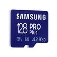 thumbnail image 4 of Samsung PRO Plus MB-MD128KA - Flash memory card (microSDXC to SD adapter included) - 128 GB - A2 / Video Class V30 / UHS-I U3 / Class10 - microSDXC UHS-I, 4 of 4