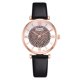thumbnail image 1 of Reloj de pulsera unisex con correa de PU de moda simple Reloj de cuarzo con pantalla analógica informal (negro), 1 of 6