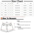 thumbnail image 3 of up to 60% off Gifts Usmixi Womens Casual Shorts Summer Elastic Waist Breathable Cotton Linen Short Pants Leisure Solid Plus Size Wide Leg Shorts with Pocket Brown XXXL, 3 of 6