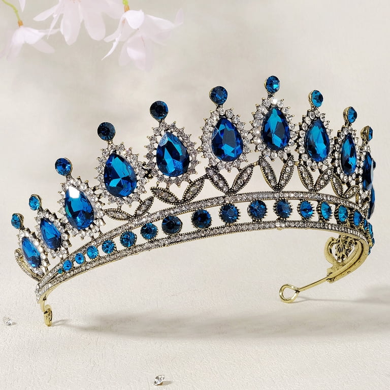 Dalrosia Tiaras and Crowns for Women, Rhinestone Princess  display picture 1