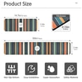 thumbnail image 3 of Yayeee Faucet Mat for Kitchen Sink 14.7" Diatomite Long Splash Guard Pad, Navy Blue Stripes, 3 of 7