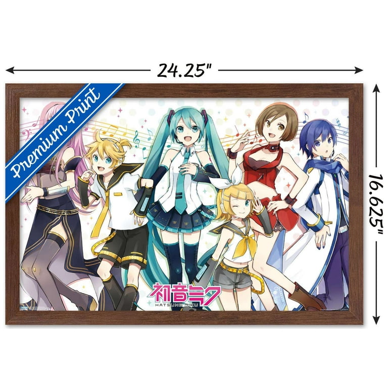 Hatsune Miku - Musical Group Wall Poster, 14.725