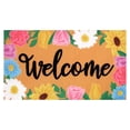 thumbnail image 3 of Welcome Spring Doormat | Indoor Outdoor Entryway Rug with Non-Slip Backing | 45x75cm Rectangle Door Mat for Porch, Patio, Garage & Home Decor, 3 of 6