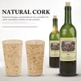 thumbnail image 3 of Wood Bottle Stopper, Corks,Tapered Cork Wooden Beer Stopper for Wine Making Craft,for 30Pcs, 3 of 8