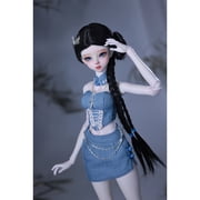Faina E 1/4 Handmade BJD - Wuxia Lolita Disciple Full Set Y2K Martial Arts Sister Collectible Poseable Doll