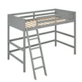thumbnail image 6 of imerelez Solid Wood Twin Size Loft Bed with Ladder(Gray), 6 of 9