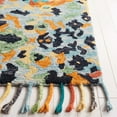 thumbnail image 3 of SAFAVIEH Blossom Everitt Floral Wool Runner Rug, Blue/Multi, 2'3" x 16', 3 of 9
