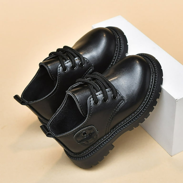 chinese dress ladies Tan Leather Toddler Inglesito Ceremony Shoes main image 0