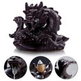 thumbnail image 2 of New Ceramic Dragon Waterfall Backflow Incense Burner Censer Home Decoration, 2 of 6