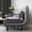 Blue,Gray#2152, variant on Accent Chairs Single sofa reclining chair Japanese chair lazy sofa tatami balcony reclining chair leisure sofa adjustable chair,Fabric Accent Chairs