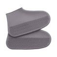 thumbnail image 2 of Cubrezapatos impermeables Sunnimix Cubrezapatos de lluvia Unisex para Viajar Pescar Al Aire Libre Gris 29cm, 2 of 8