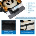 thumbnail image 5 of Panda sunflowers Lightweight Adjustable Extension Strap Unisex Sling Bag Crossbody Bag Fanny Pack, 5 of 7