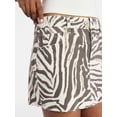 thumbnail image 4 of No Boundaries Denim Mini Skirt, Women's Sizes XXS-XXL, 4 of 5