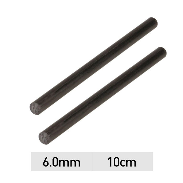 Fishing Rod Repair Kit Carbon Fiber Sticks 1mm~10mm*10cm for