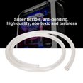thumbnail image 2 of Noref Transparent Cooling Pipe, Universal 3/8 Slim Computer PVC Water Cooling Pipe Water Block Soft Tube 9.5x12.7mm, 2 of 5