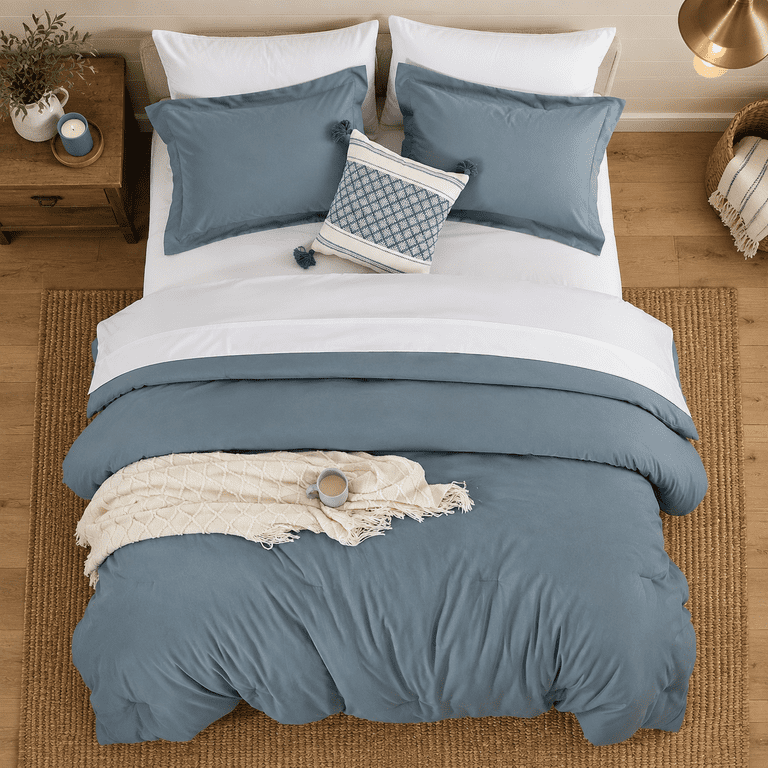 Fullforter Set With Sheets - 7 Pieces Bed In A Bag - Walmart.com