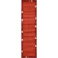thumbnail image 1 of Unique Loom Del Mar Collection Contemporary Transitional Runner Rug, 2' 7" x 10', Rust Red/Terracotta, 1 of 2