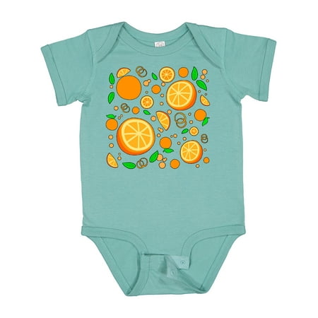 

Inktastic Lots of Oranges- Citrus Fun Gift Baby Boy or Baby Girl Bodysuit