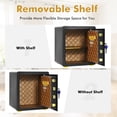 thumbnail image 3 of Costway 1.25 Cu Ft Electronic Digital Security Safe Box W/ Keypad & Key for Home Office, 3 of 11