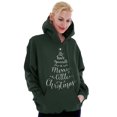 thumbnail image 3 of Have Yourself Merry Little Christmas Hoodie Sweatshirt Women Brisco Brands S, 3 of 6