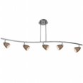 thumbnail image 1 of Cal Lighting SL-954-5-WH-CRU Track Lighting, Cone Rust & White, 1 of 1