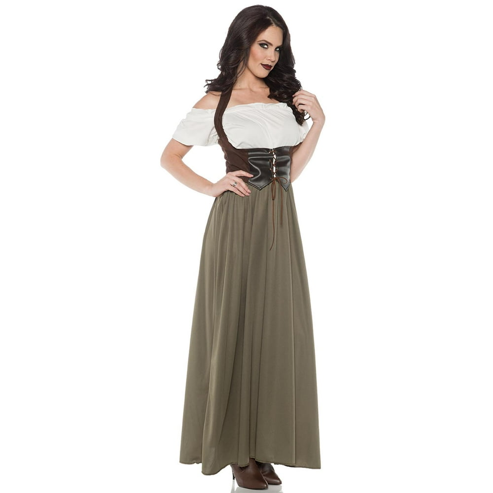 Renaissance Tavern Maiden Womens Adult Halloween Beer Maid Costume