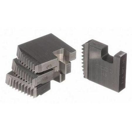 

Ridgid Manual Pipe Threading Replacement Dies 3/4 High Speed Right-Hand NPT 4-Piece
