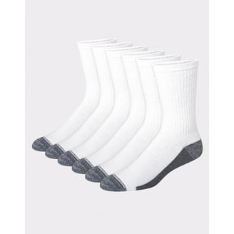 Genuine Dickies Men's Dri-Tech Comfort Crew Work Socks, 5-Pack