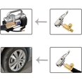 thumbnail image 2 of PinesC 3PCS Portable Air Pump for Tire Air Chuck Compressor, Quick Release Handle (Can Deflate), 2 of 5