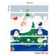 thumbnail image 4 of Pegatinas de escalera de Navidad 3D impermeables para renovación de escaleras, árbol de Navidad de dibujos animados, escalera de moda impermeable 3D de Navidad, pasos creativos, decoración de pared para el hogar ER, 4 of 4