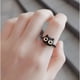 thumbnail image 1 of Lindo anillo de monstruo de gato lindo moda femenina anillo de dedo de dieta ajustable abierto anillo de personalidad de novias, 1 of 1