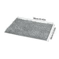 thumbnail image 2 of Non-Slip Washable Door Mat, Quick Dry Microfiber Bedroom Shag Carpet With Anti-Slip Backing, Water Dust Absorbent Fast Dry Rug For Indoor Outdoor Floor Mat, 2 of 2