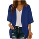 thumbnail image 3 of TaTaai 3/4 Sleeve Casual Cardigan Top, Women's Mid Length Cover Shirt, Fashion Spring Summer Blouse, Perfect for Home Work Party Use Gift, 3 of 7