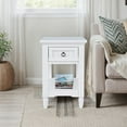 thumbnail image 4 of Jofran Westport Modern Farmhouse Chairside End Table with Storage Shelf, 4 of 9