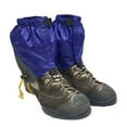 thumbnail image 4 of GOOHOCHY A Pair of Adjustable Outdoor Waterproof Ankle Walking Gaiters Lighweight Nylon Hiking Boot Gaiters (Blue), 4 of 8