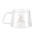 thumbnail image 2 of Taza de vidrio ANGGREK de doble Pared con aislamiento transparente, 2 of 7