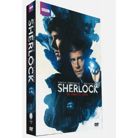 SHERLOCK the Complete Series Seasons 1-4 D-V-D (9-Disc Box Set)