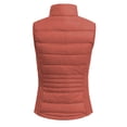 thumbnail image 4 of MixMatchy Women's Padded Vest Lightweight Stand Collar Zip-up Quilted Gilet, 4 of 4