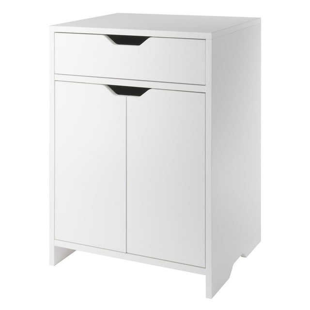 Nova Armoire de Rangement à 1 Tiroir, Blanc