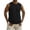 Black, variant on Men's Casual Athletic Sleeveless Tank Top Breathable Polyester Spandex Workout Muscle Shirt for Running Gym Daily Wear
