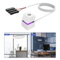thumbnail image 4 of pitrice Desktop Mobile Switch with 2M Cables for Internet Caf茅 Computer Cybercaf茅 B, 4 of 9