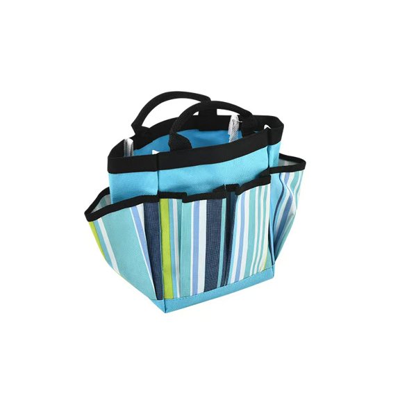 Horticultural multifunctional Oxford cloth bag, waterproof inner layer, large capacity garden supplies apron, garden shovel tool kit